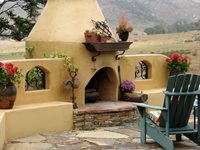 Custom-Built Fireplace