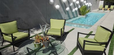 Wide Landscape Walkway