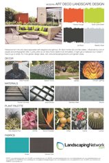 Landscape Design Sheet
Art Deco Landscape
