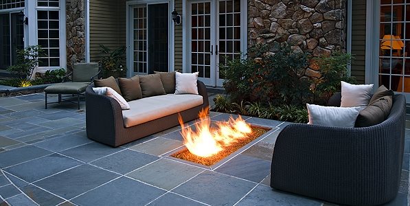 Backyard Gas Fire Feature, Fire Trough
Fire Pit
Beechwood Landscape Architecture & Construction
Southampton, NJ