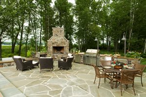 Backyard Stone Fireplace
Outdoor Fireplace
Lake Street Design Studio
Petoskey, MI