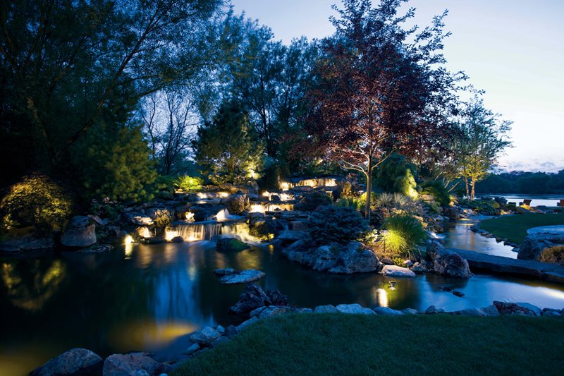 Backyard Waterfall Lighting
Lighting
Small's Landscaping Inc
Valparaiso, IN
