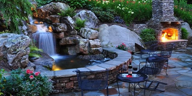 Backyard Waterfall, Waterfall Lighting
Pond and Waterfall
Greenleaf Services Inc.
Linville, NC
