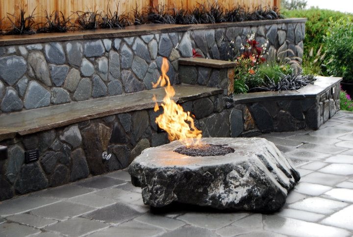 Basalt Fire Feature
Fire Pit
Oasis Outdoor Environments
Woodinville, WA