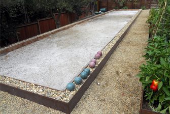 bocce ball court