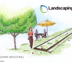 Bocceball Drawing