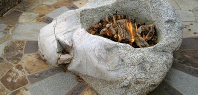 Boulder Fire Pit