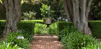 Brick Path, Straight Path
Mediterranean Landscaping
Grace Design Associates
Santa Barbara, CA