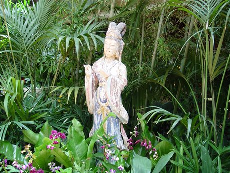 Chinese, Garden, Sculpture