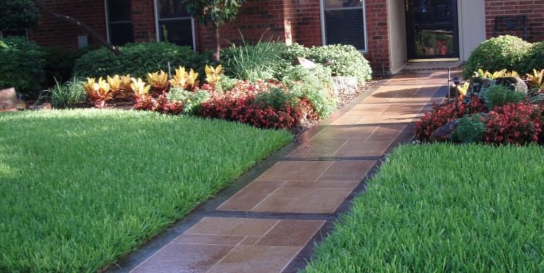 Colored Concrete Walkway
Concrete Walkway
Backyard Creations
Carrollton, TX