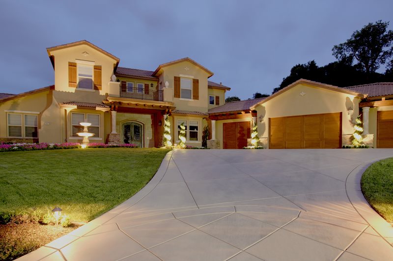 Concrete Driveway Sawcut, Front Yard Lighting
Front Yard Landscaping
Landscaping Network
Calimesa, CA