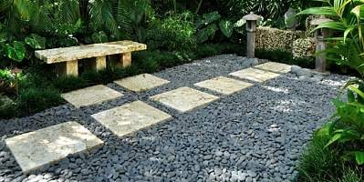 Courtyard, Bench, Asian, Lantern
Small Yard Landscaping
Craig Reynolds Landscape Architecture
Key West, FL