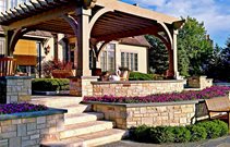 Large Solid-Roof Pergola Structure Cost