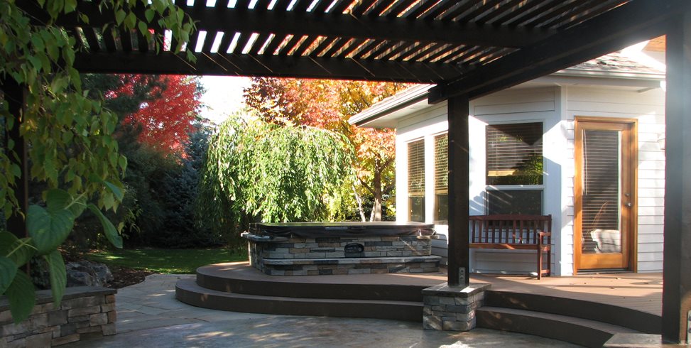 Deck Steps, Curved Deck
Breckon Land Design Inc.
Garden City, ID