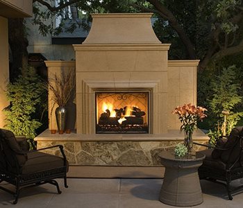 Precast Outdoor Fireplace