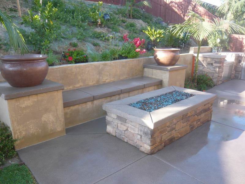 Fire Pit, Gas, Rectangle, Glass Filler
Fire Pit
Quality Living Landscape
San Marcos, CA