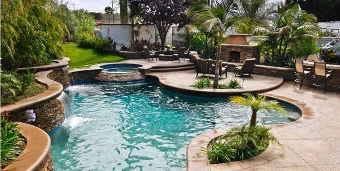 Freeform Swimming Pool
Tropical Landscaping
Oakbrook Landscape, Inc.
Capistrano Beach, CA