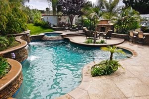 Freeform Swimming Pool
Tropical Landscaping
Oakbrook Landscape, Inc.
Capistrano Beach, CA