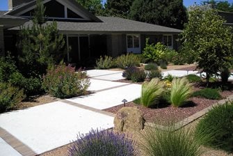 front yard xeriscape