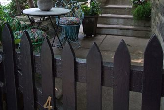 entryways steps and courtyard