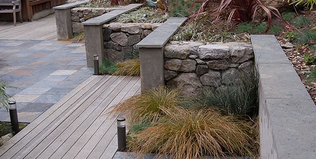 Garden Walls, Materials, Stone, Stucco
Retaining and Landscape Wall
Huettl Landscape Architecture
Walnut Creek, CA