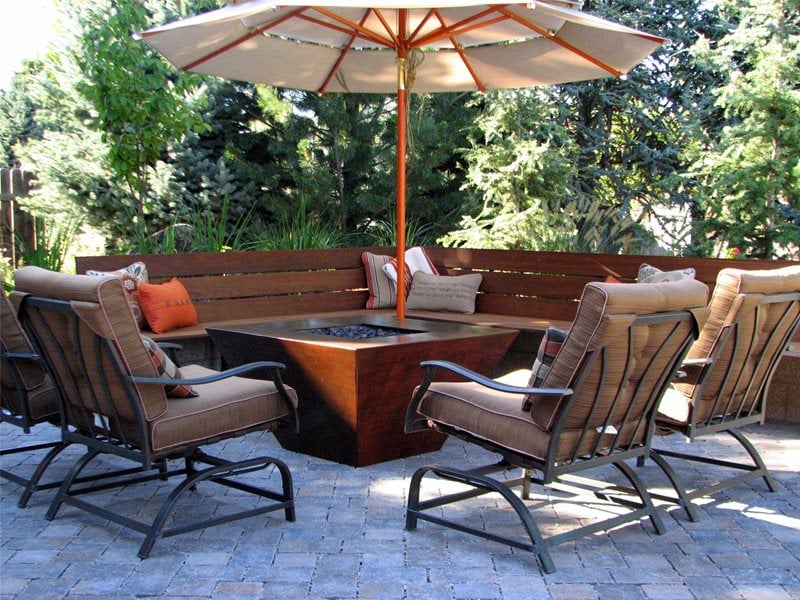 Gas, Pyramid, Benches, Modern, Umbrella
Fire Pit
Breckon Land Design Inc.
Garden City, ID