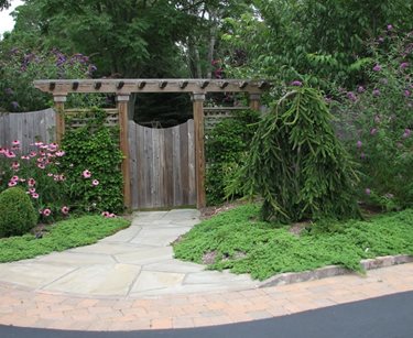Gate Pergola
Backyard Landscaping
Sitescapes Landscape Design
Stony Brook, NY