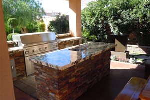 Granite Countertops, Grill
Outdoor Kitchen
Newtex Landscape, Inc.
Henderson, NV
