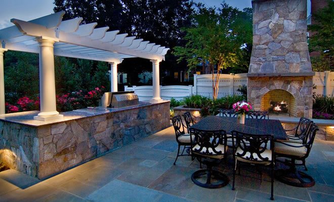 Grill Pergola, Outdoor Living Area Lighting
Lighting
Walnut Hill Landscape Company
Annapolis, MD