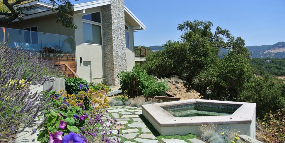 Hillside Spa, Pentagon Spa
Shades of Green Landscape Architecture
Sausalito, CA