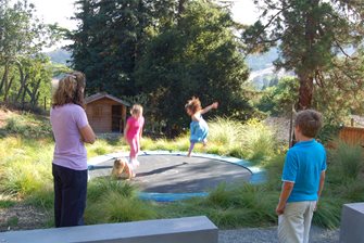 in-ground trampoline