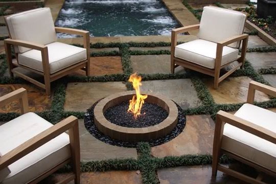 In Ground Fire Pit, Natural Gas Fire Pit
Fire Pit
Bennett Design & Landscape
Atlanta, GA