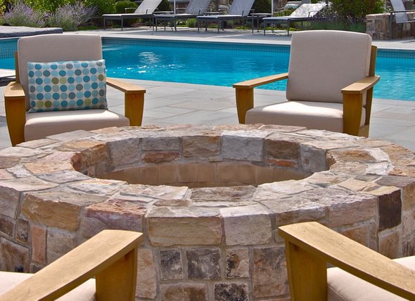 Large Round Sandstone Fire Ring
Fire Pit
Liquidscapes
Pittstown, NJ
