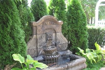 large wall fountain
