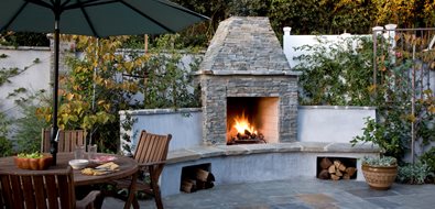 Ledgerstone Gas Backyard Fireplace
Stout Design Build
Los Angeles, CA