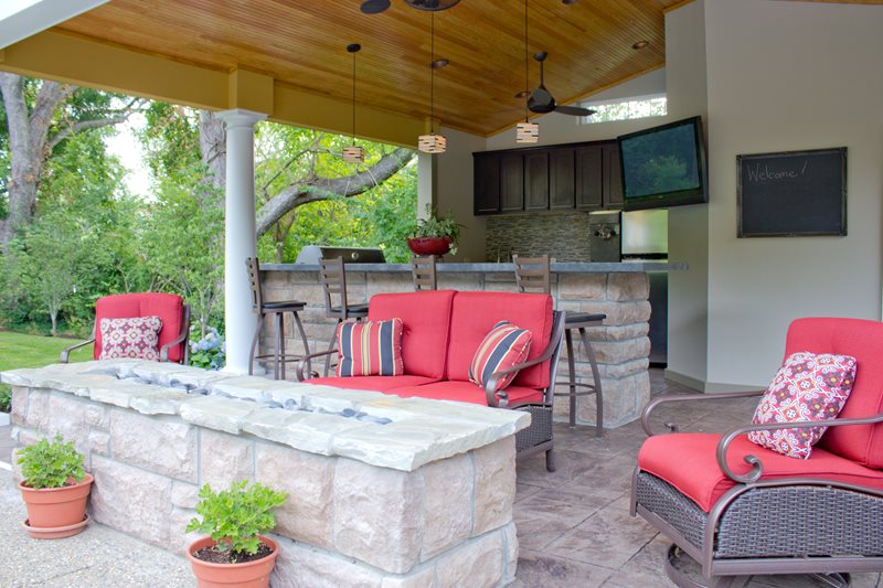 Linear Fire Pit, Pergola Bar
Fire Pit
Green Guys
Chesterfield, MO