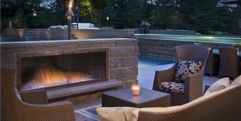 Low Outdoor Fireplace
Walkway and Path
Zaremba and Company Landscape
Clarkston, MI