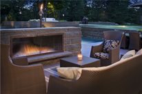 Low Outdoor Fireplace
Swimming Pool
Zaremba and Company Landscape
Clarkston, MI