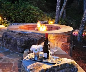 Masonry Fire Pit, Landscape Lighting
Fire Pit
Greenleaf Services Inc.
Linville, NC