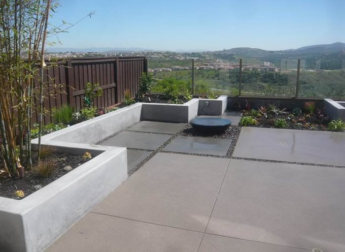 Modern, Concrete, Charcoal, Tan, Fountain
Backyard Landscaping
Quality Living Landscape
San Marcos, CA