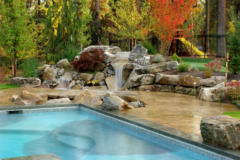 Natural Backyard Waterfall
Pond and Waterfall
Copper Creek Landscaping, Inc.
Mead, WA