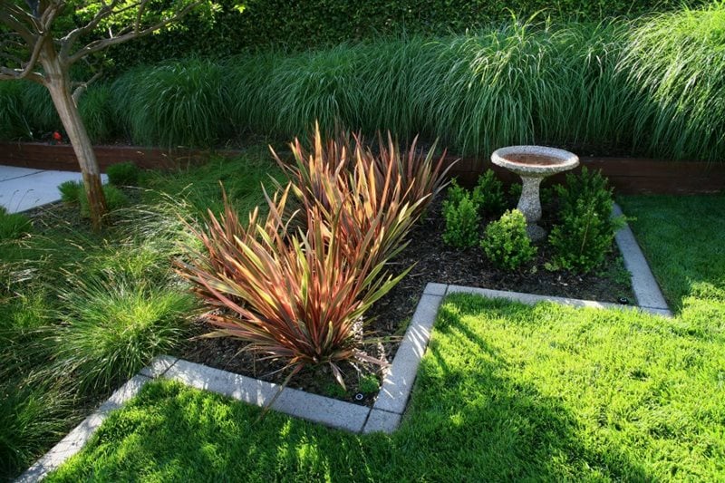 Ornamental Grasses, Bird Bath
Garden Design
Lisa Cox Landscape Design
Solvang, CA