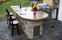 Large Outdoor Kitchen Cost