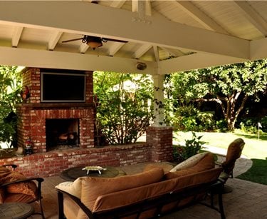 Fireplace Cabana
