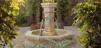 Outdoor Fountain Garden