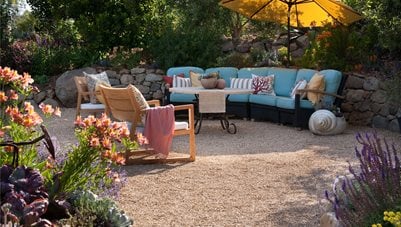 Oversized Garden Furniture
Driveway
Grace Design Associates
Santa Barbara, CA