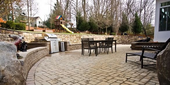 Paver Patio, Tan Pavers, Herringbone
StoneScapes Design
Hanover, MD