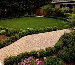 Paver Walkway, Lawn, Drip Irrigation
Walkway and Path
Aesthetic Gardens
Mountain View, CA