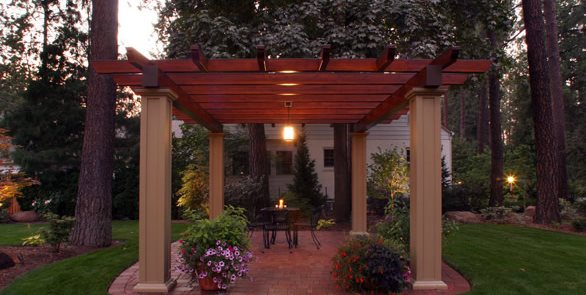 Pergola Lighting, Pendant
Copper Creek Landscaping, Inc.
Mead, WA