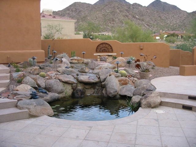 Pond, Desert, Rocks
Pond and Waterfall
JSL Landscape LLC
Sedona, AZ